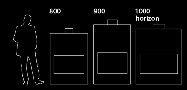 Multisided fireplaces Technika