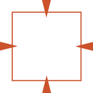 Schema 2D 4 Sided SELF-BEARING fireplace