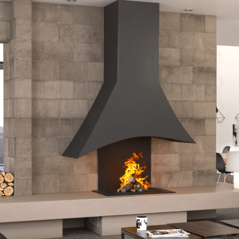 Cheminée Double Feu